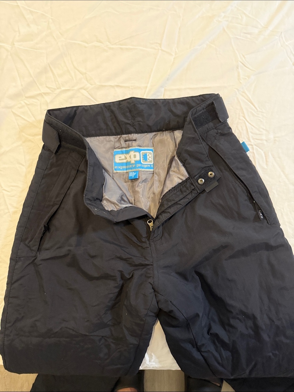 Adventure Gear Men's Black Insulated Pants